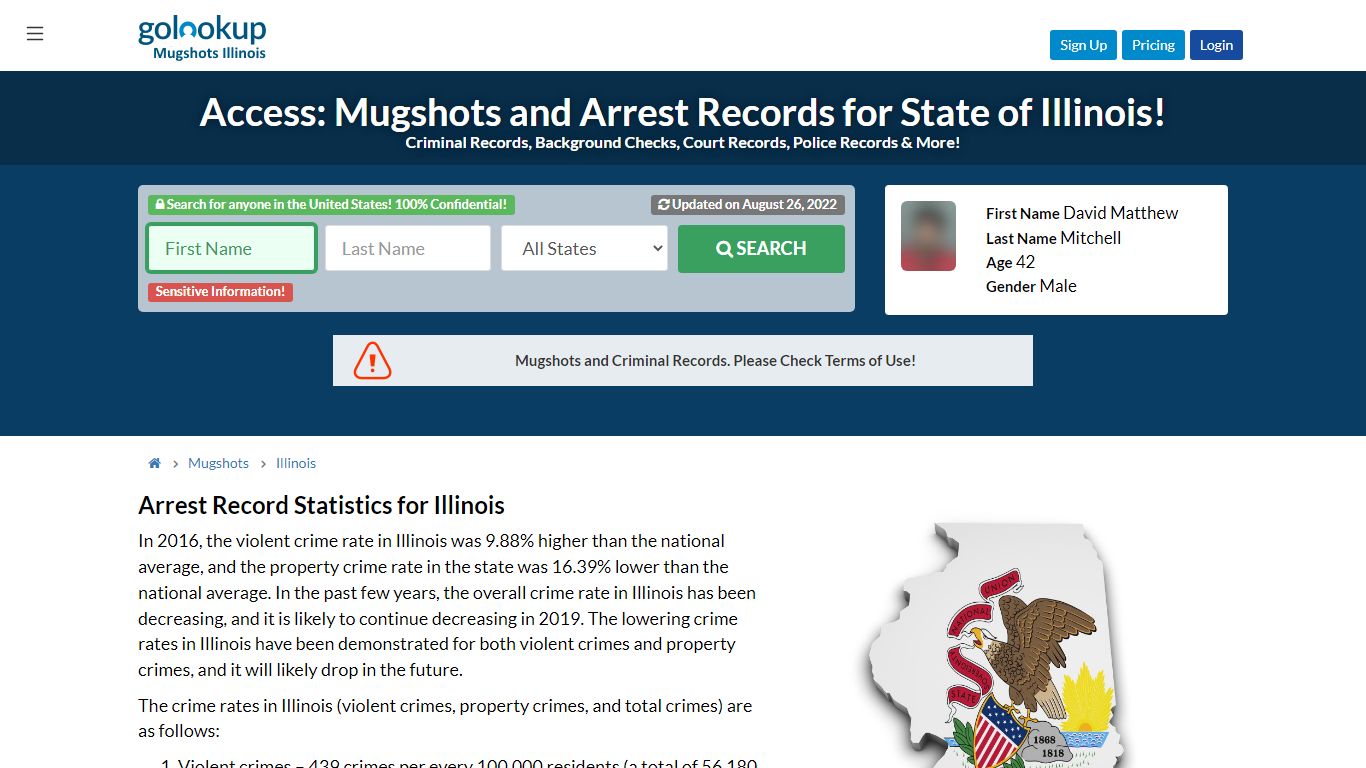 Mugshots Illinois, Illinois Mugshots, Illinois Arrest Records - GoLookUp